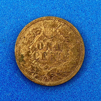 1909 S Indian Head One Cent Penny Type 3 Bronze Better Key San Francisco Coin