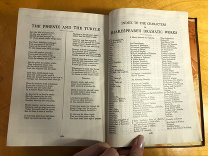 1925 William Shakespeare Complete Works P. F. Collier & Son Corporation Book