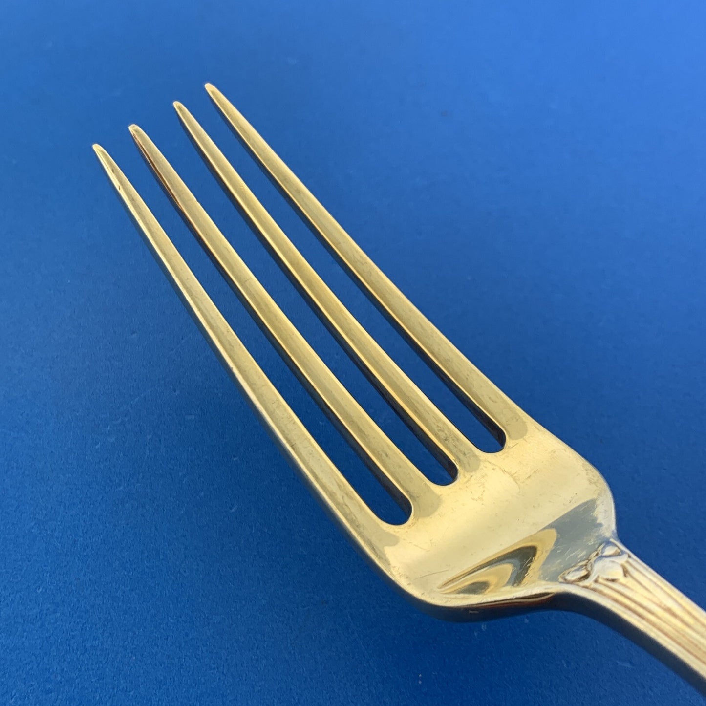Tiffany & Co Vermeil Gold Washed Sterling Silver 925 Audubon Dinner Fork