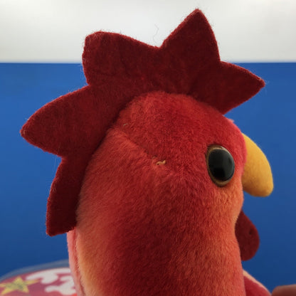 1996 TY Beanie Baby Strut The Rooster Mint Condition Tag Errors - 4171