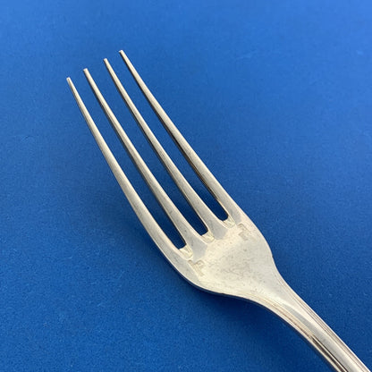 Christolfe France Spatours Silverplate Dessert Fork 6-3/4" No Monogram