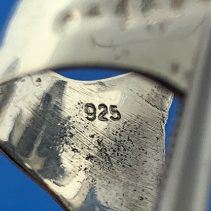 Sterling Silver 925 Eagle Phoenix Skull Biker's Guardian Statement Ring