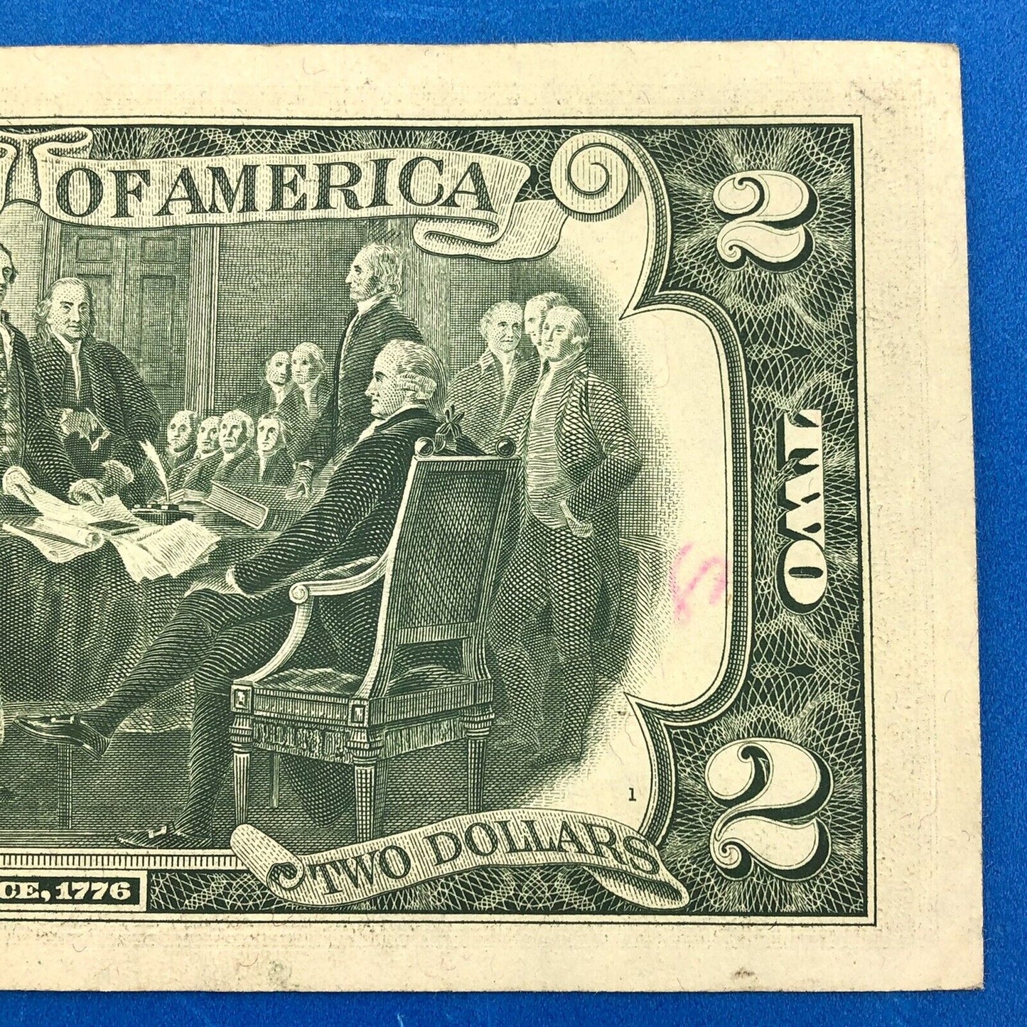 1976 Series $2 Federal Reserve San Francisco Star Note FR F-1935L* Tellers Mark
