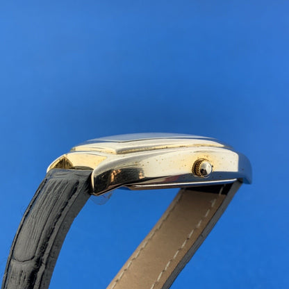 Gossip Ladies Quartz Tank Lot of 3 Leather Band Tank Watches