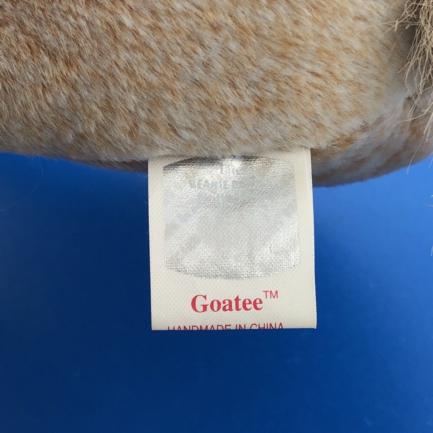 1998 TY Beanie Baby Goatee The Goat Mint Condition Retired Multiple Errors- 4235
