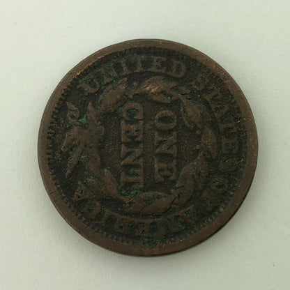 1848 P Liberty Head Braided Hair Large Copper Cent Better Philadelphia Mint Coin