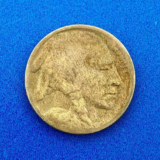 1918 D Indian Head Buffalo Nickel Better Key Scarce Denver Mint Coin