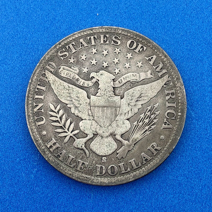 1903 S Silver Barber Half Dollar Better Key Date San Francisco Coin Rare Scarce