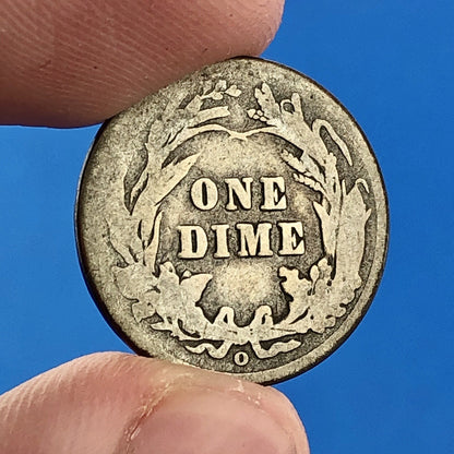 1905 O Silver Barber Dime 10c Better Scarce Key Rare New Orleans Mint Coin