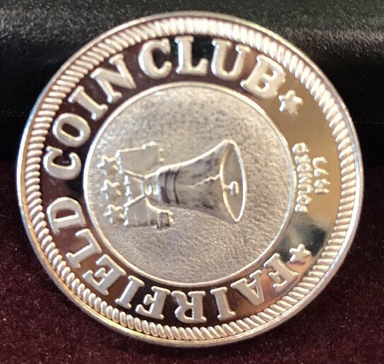 Vallejo Numismatic Society .999 1 Oz Silver Commemorative Round Undated