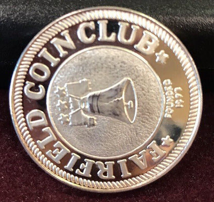 Vallejo Numismatic Society .999 1 Oz Silver Commemorative Round Undated