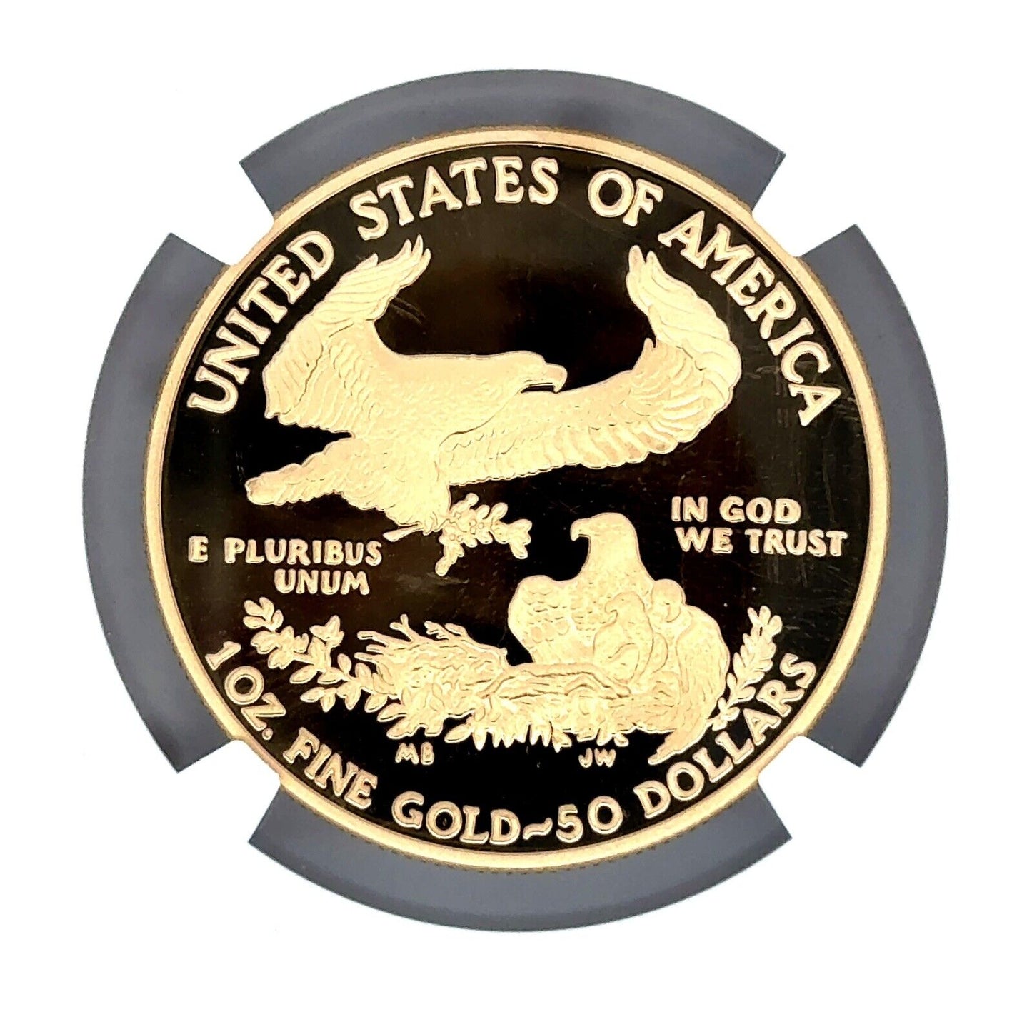 2021-W $50 Gold Eagle Type 1 NGC PF70UCAM First Day of Issue Proof 1oz Coin