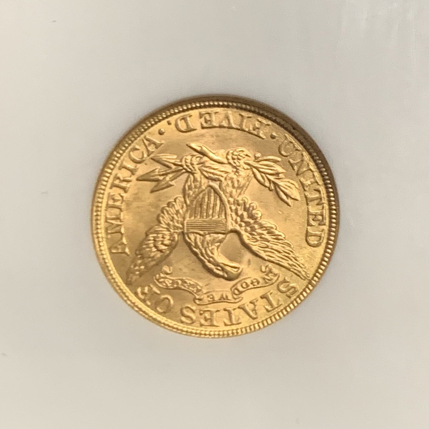 1901 $5 Five Dollar Coronet Head 90% Gold Half Eagle NGC MS63 Graded US Coin