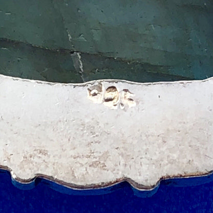 Sterling Silver 925 Labradorite Leo Scorpio Sagittarius Zodiac Stone Pendant