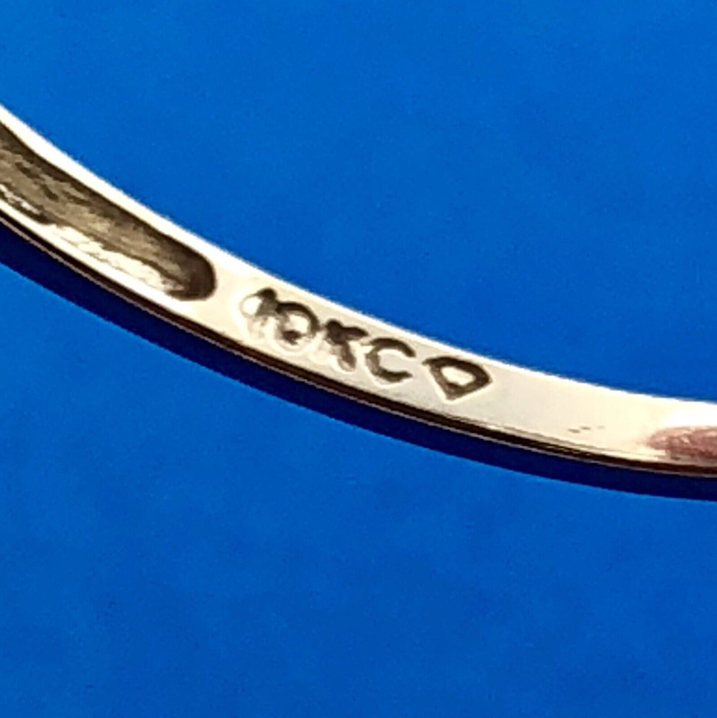 Designer 10K White Gold Blue Tourmaline Diamond Anniversary Cocktail Ring