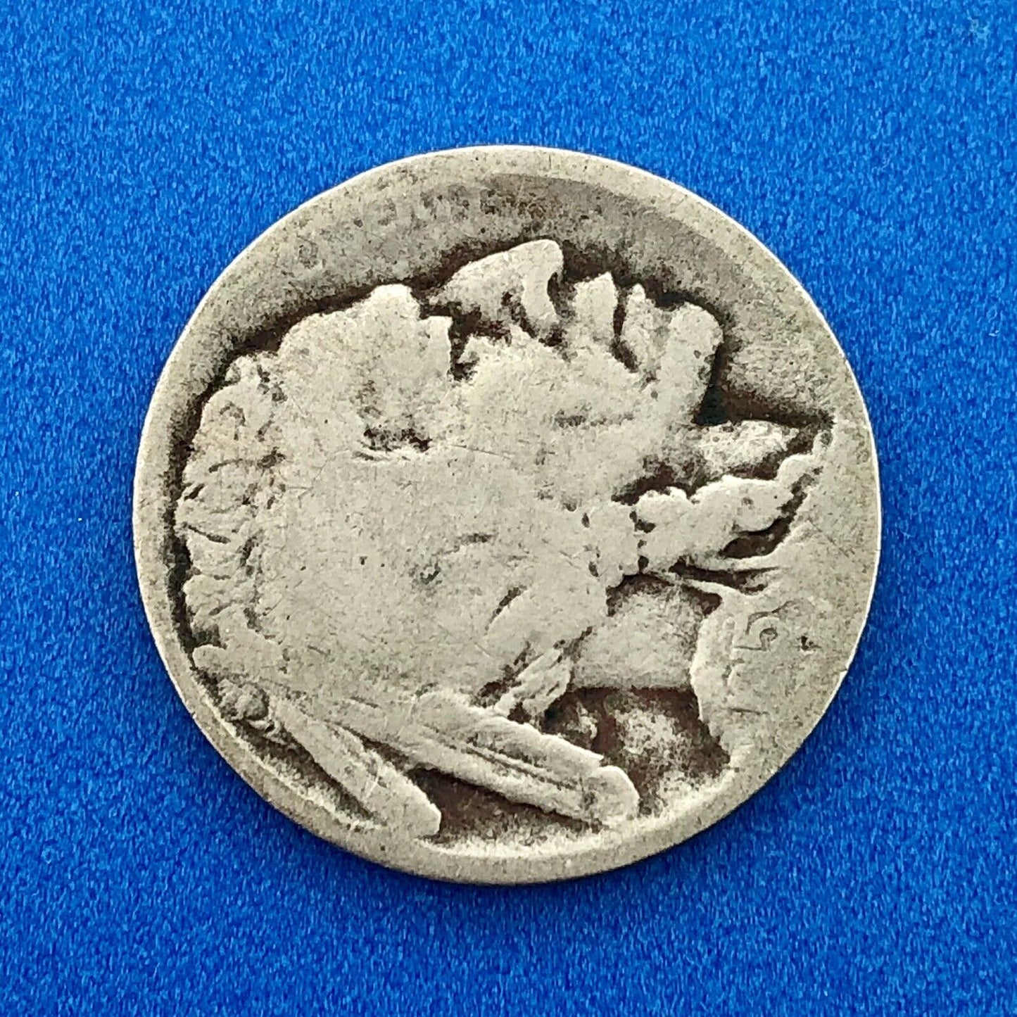 1915 S Indian Head Buffalo Nickel Better Key Scarce San Francisco Mint Coin