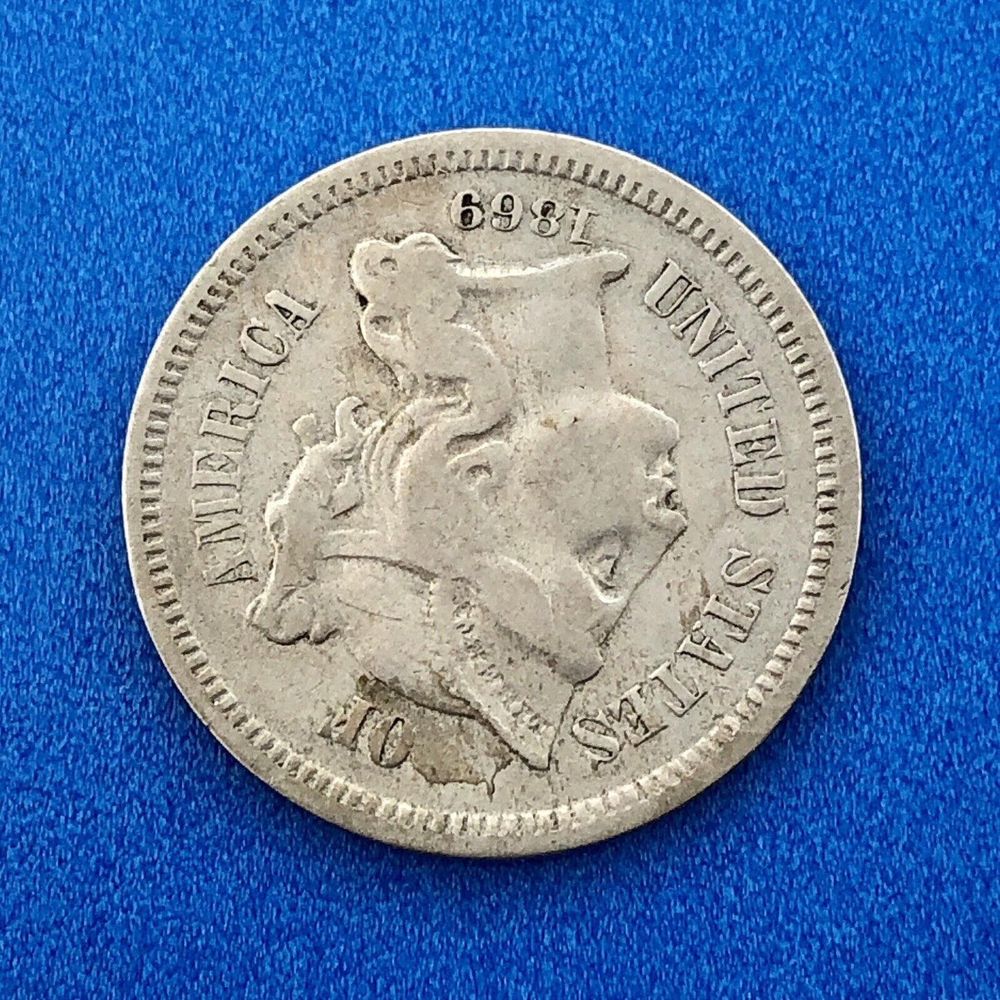 1869 P Nickel Three Cent Piece 3c Better Key Rare Scarce Philadelphia Coin