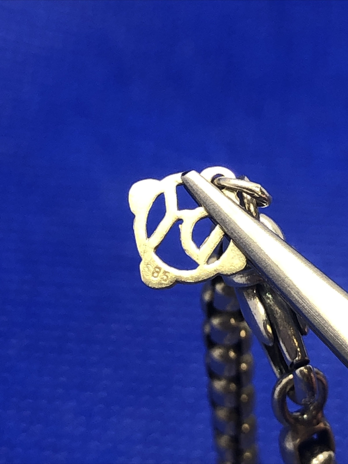 Designer David Yurman 925 Sterling Silver 14K Gold 22.5 Inch Box Chain Necklace