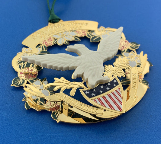 1998 White House Historical Association Buchanan Era Christmas Ornament