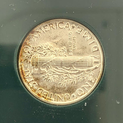 1944 P United States 90% Silver Mercury Dime Date Scarce Philadelphia Coin BU