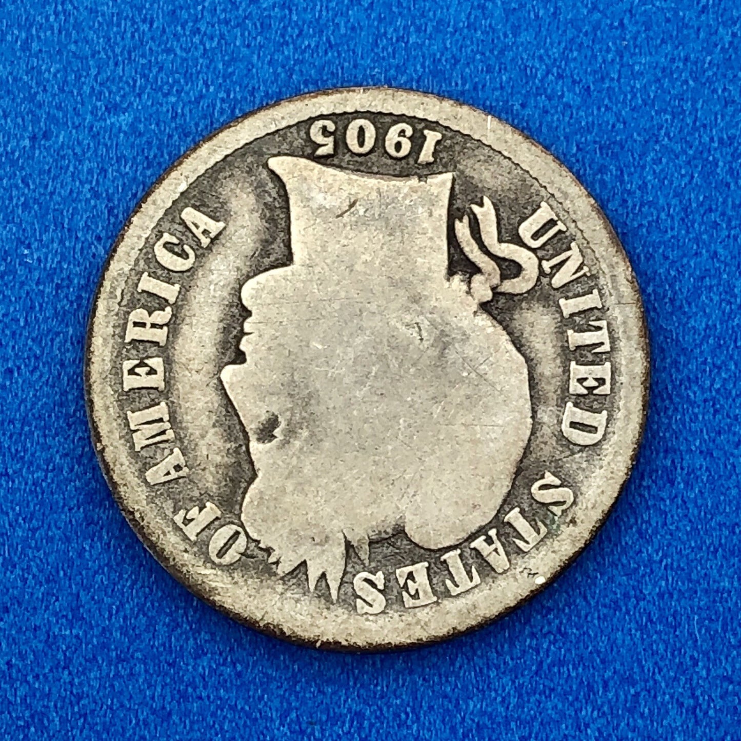 1905 O Silver Barber Dime 10c Better Scarce Key Rare New Orleans Mint Coin