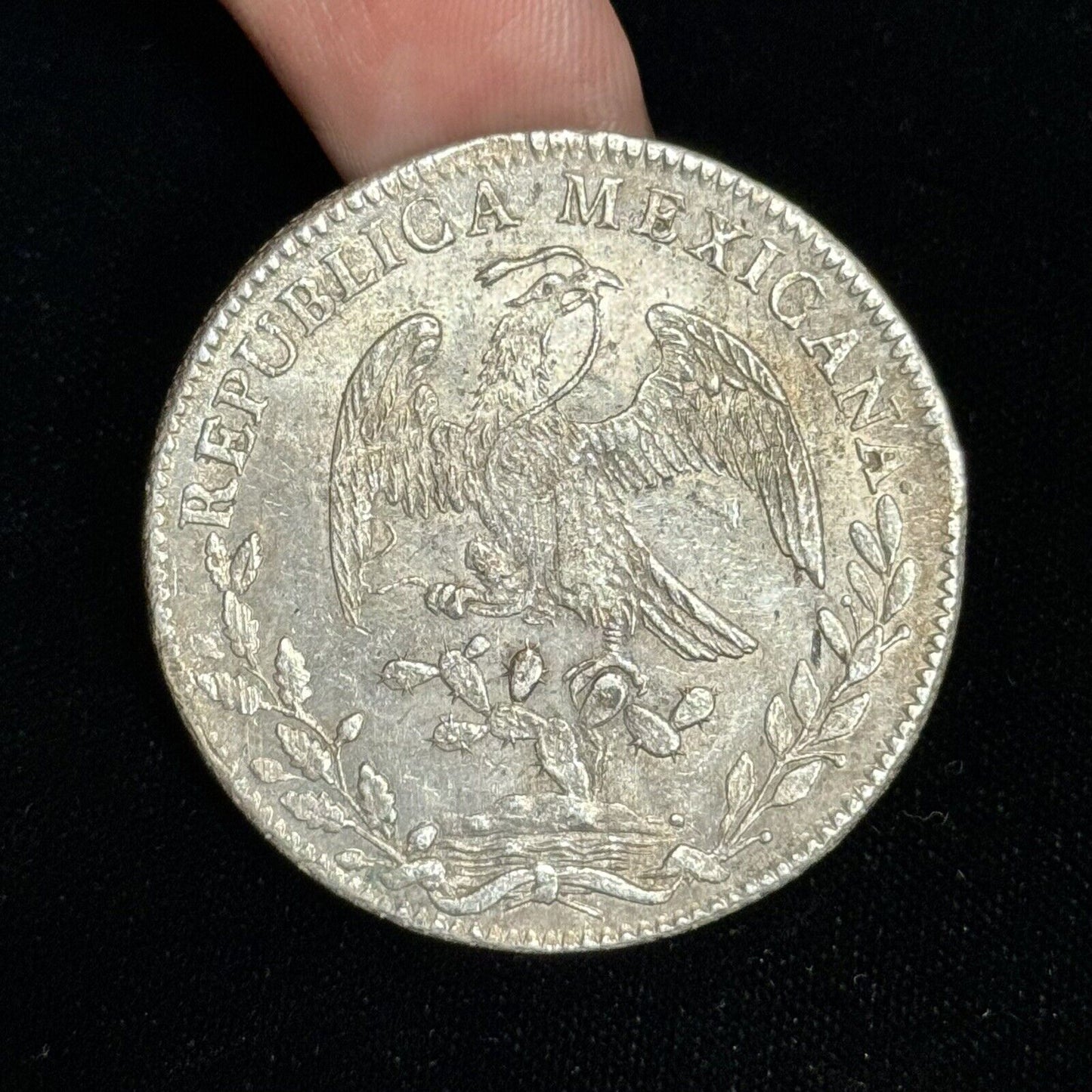 1832 Mo Mexico Mint 8 Reales .903 Silver J.M. Cap & Rays Libertad Coin