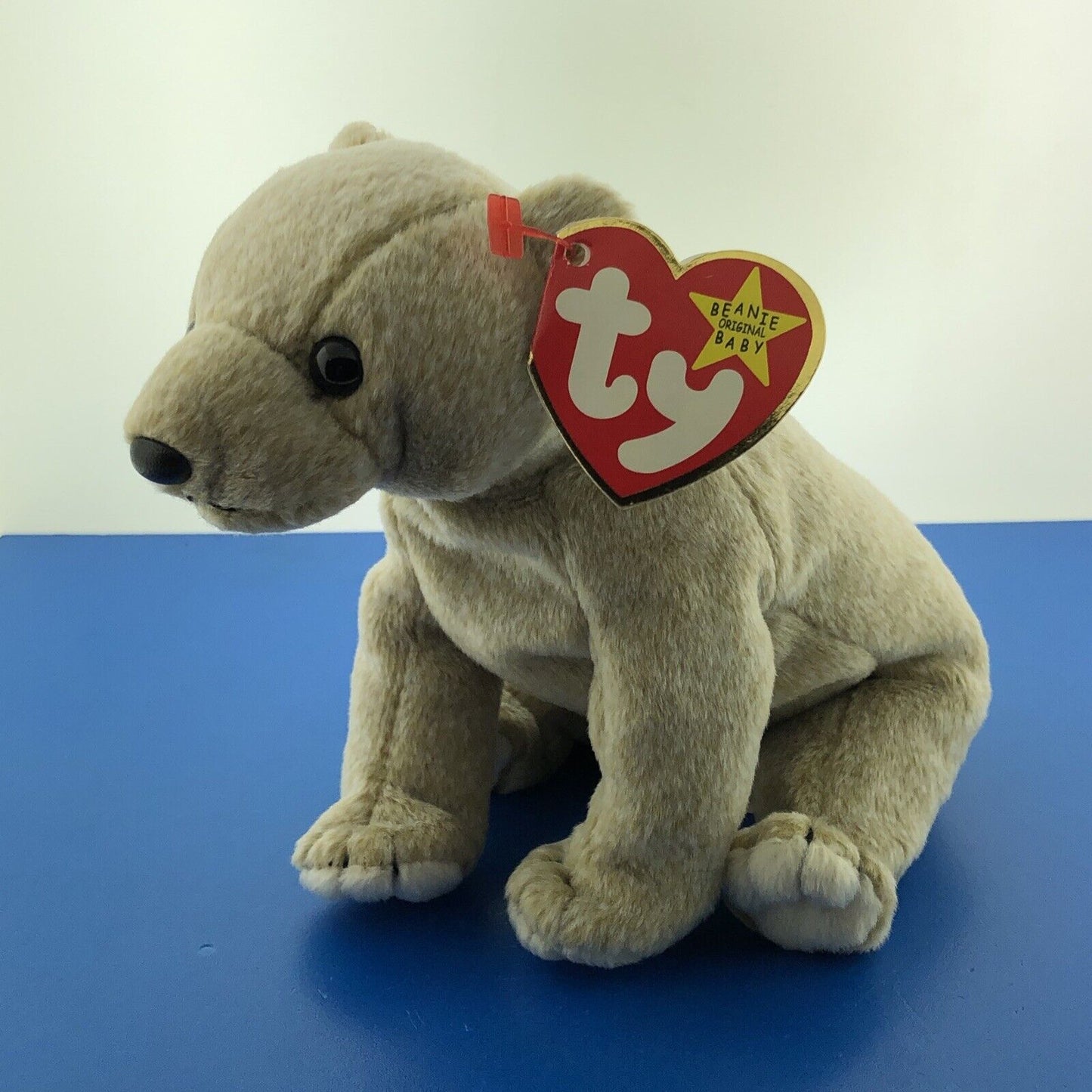 1999 TY Beanie Baby Almond The Bear DOB 04-18-1999 Rare Tag Error Mint - 4246