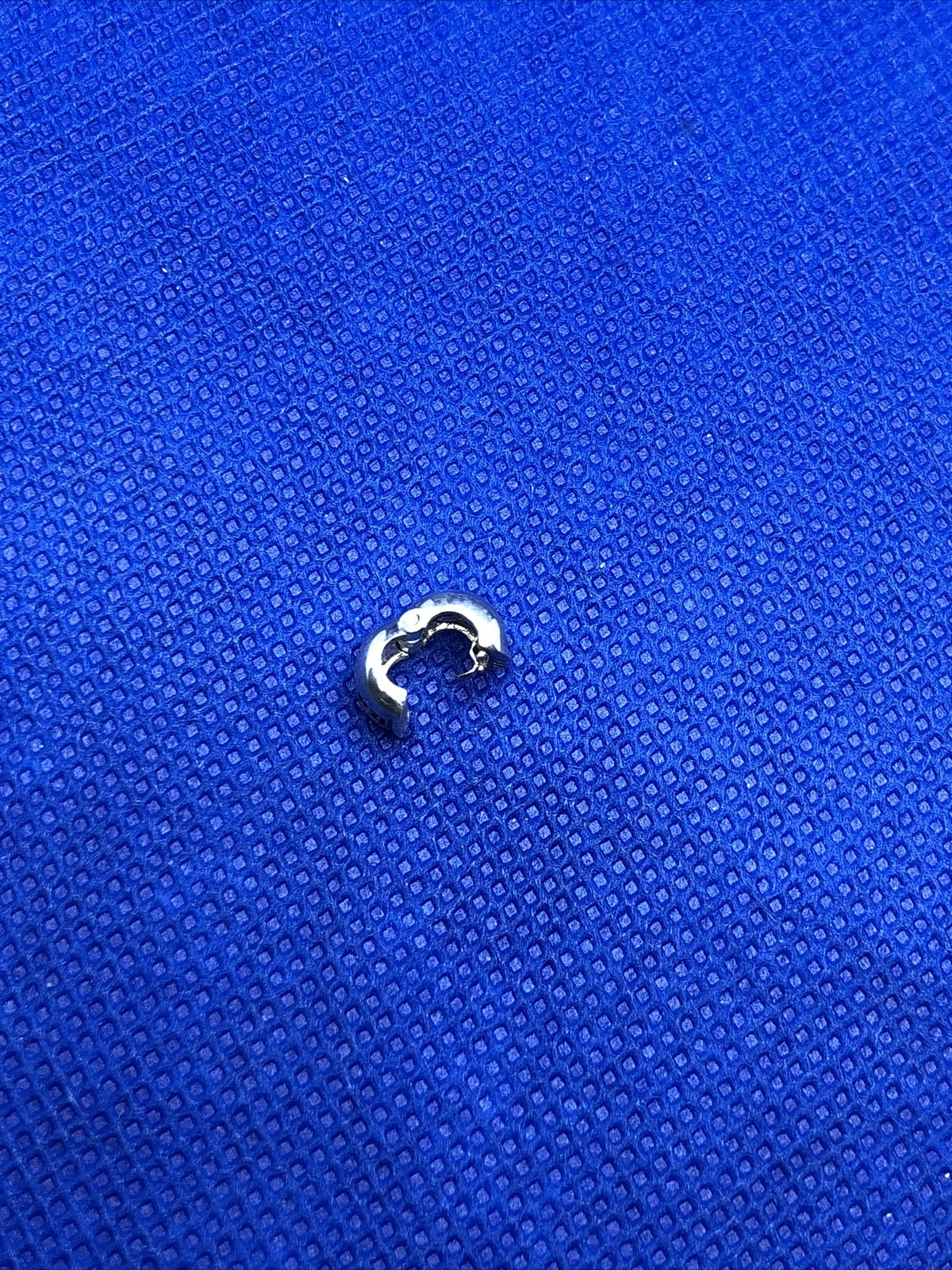 Authentic KALIA 925 Sterling Silver Petite Signature Slide Bracelet Clip Charm
