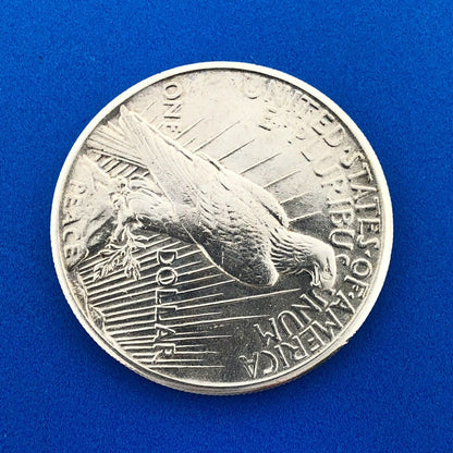 1928 P Silver Peace Dollar Key Better Scarce Philadelphia Mint Coin BU Details