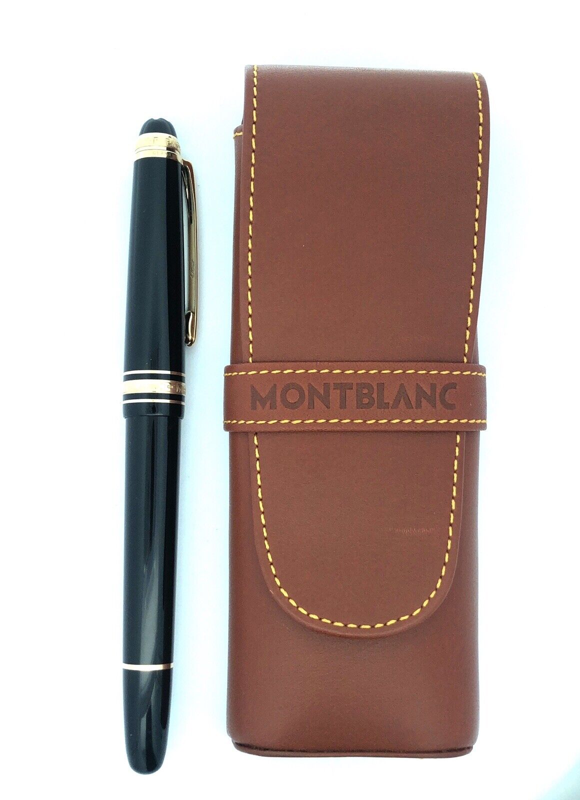 Mont Blanc 14K Yellow Gold 75 Years Anniversary Meisterstuck Fountain Pen