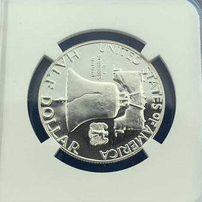 1963 Franklin Silver Proof Half Dollar 50c $.50 Better Key Rare NGC PF68 Cameo