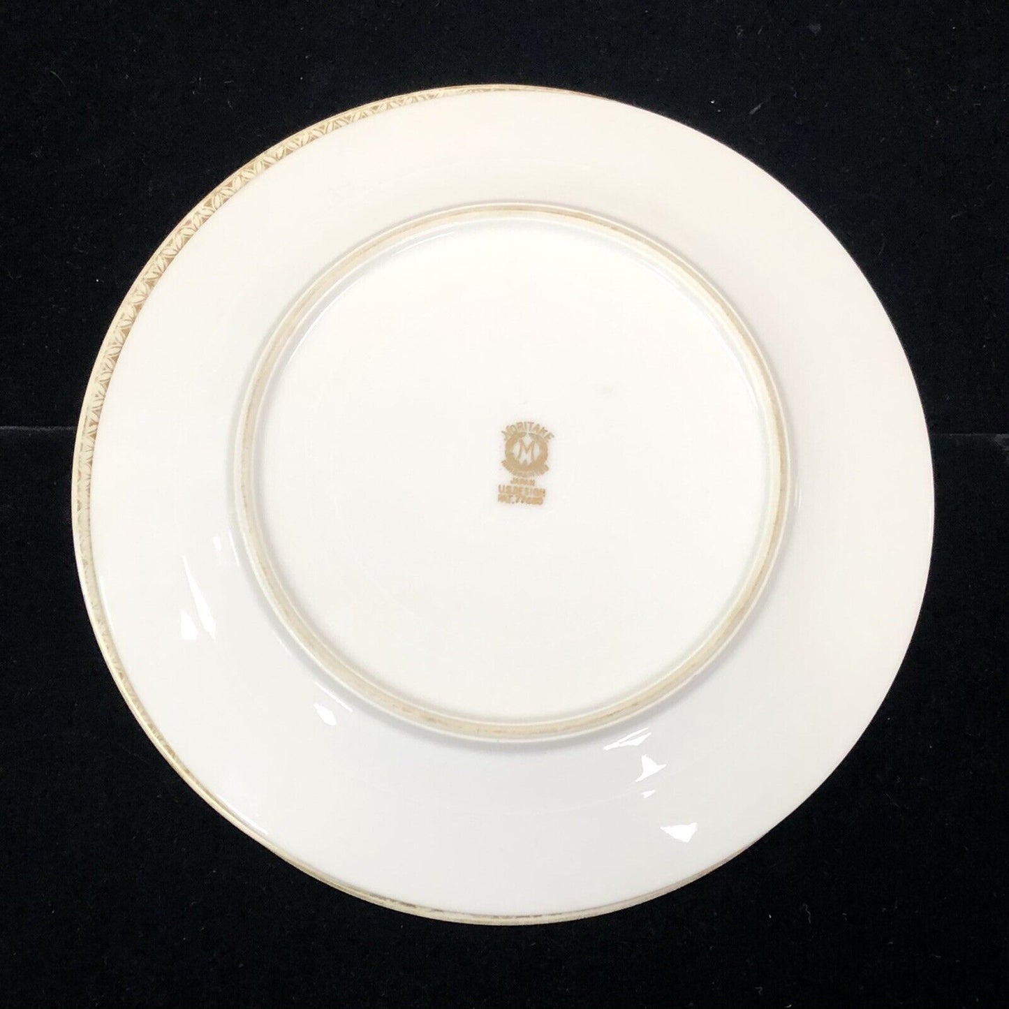 Noritake Porcelain China Pattern 37532/77630 Circa 1921 Gilt Trim Salad Plate