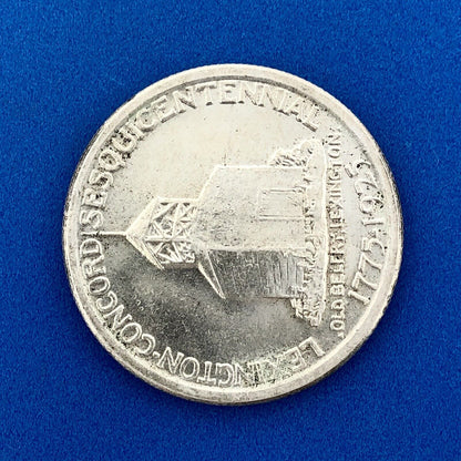 1925 Lexington Concord Sesquicentennial Commemorative Silver Half Dollar Coin