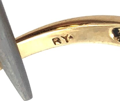 Designer 14K Yellow Gold Green Emeralds Diamond Wedding Anniversary Band Ring