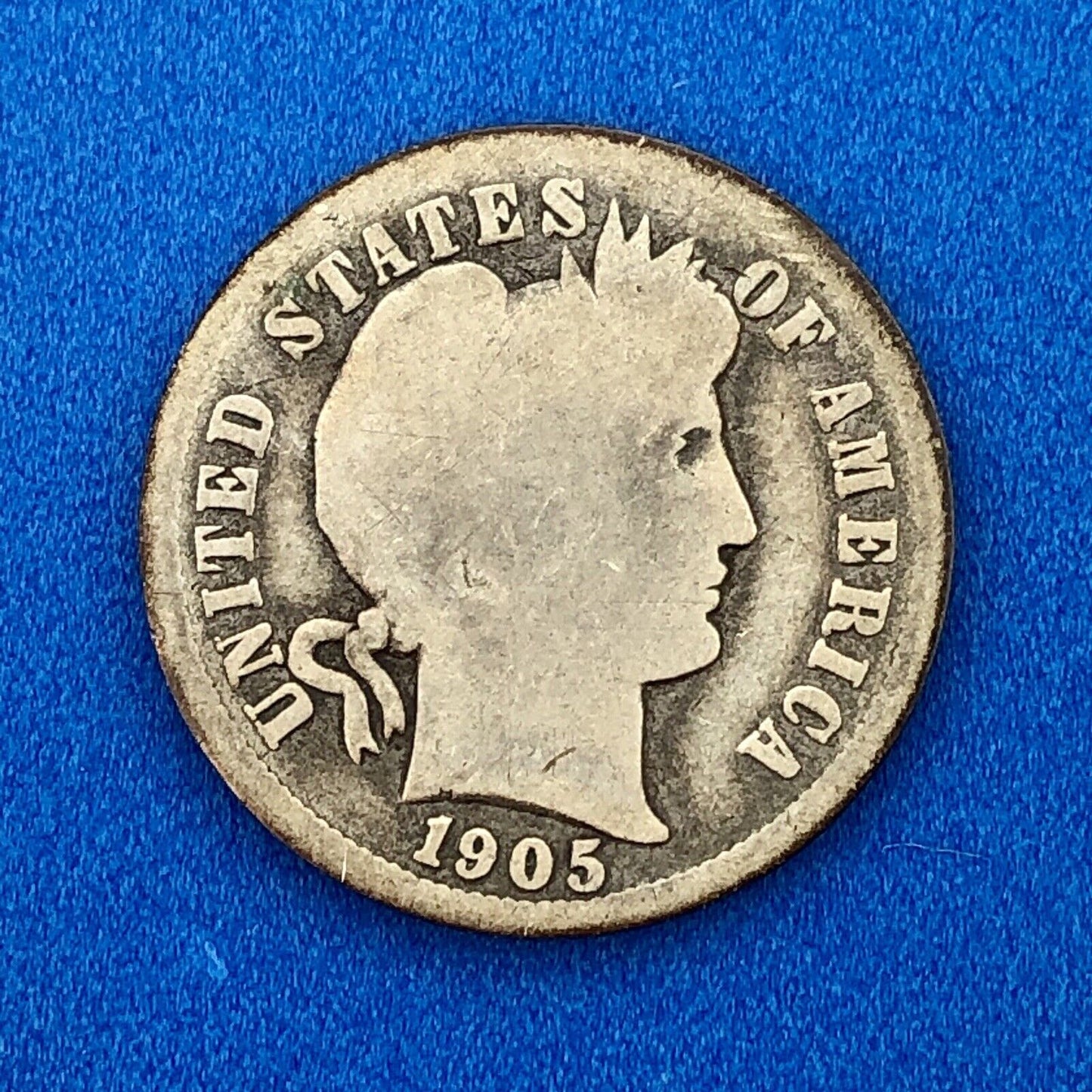 1905 O Silver Barber Dime 10c Better Scarce Key Rare New Orleans Mint Coin