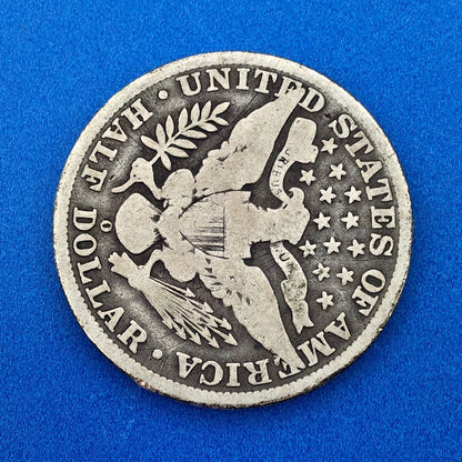 1909 O Silver Barber Half Dollar Better Key Date New Orleans Coin Rare Scarce
