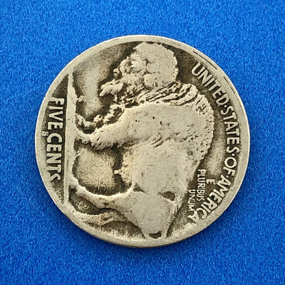 1914 S Indian Head Buffalo Nickel Better Key Scarce San Francisco Mint Coin