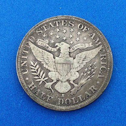 1903 S Silver Barber Half Dollar Better Key Date San Francisco Coin Rare Scarce