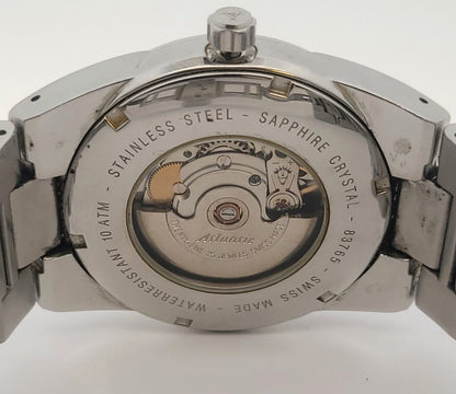 Atlantic Skipper Automatic Stainless Steel 42mm Black Dial Men's Watch 83765