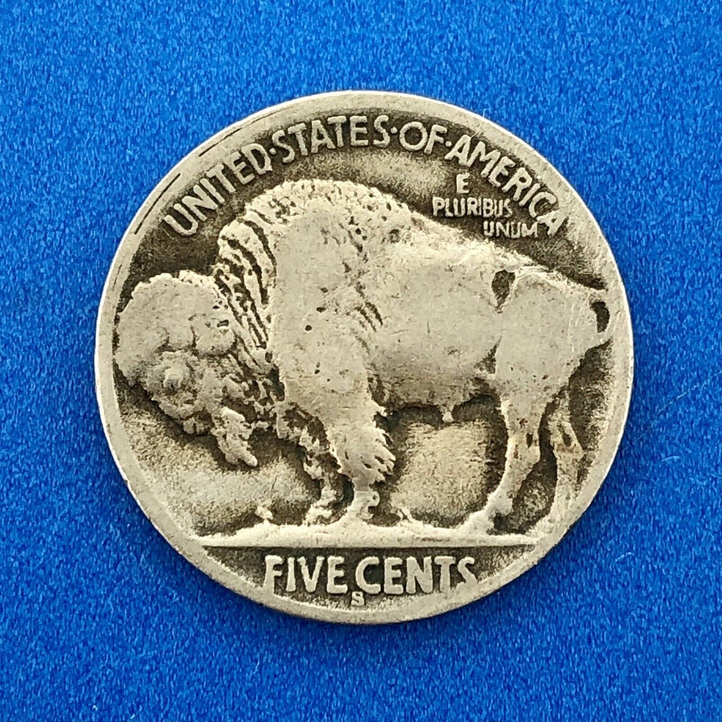 1914 S Indian Head Buffalo Nickel Better Key Scarce San Francisco Mint Coin