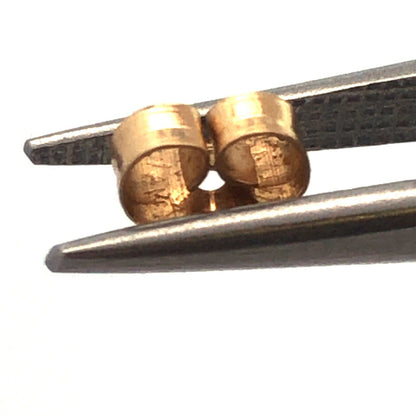 Designer 14K Yellow Gold Round Citrine Starter Stud Earrings