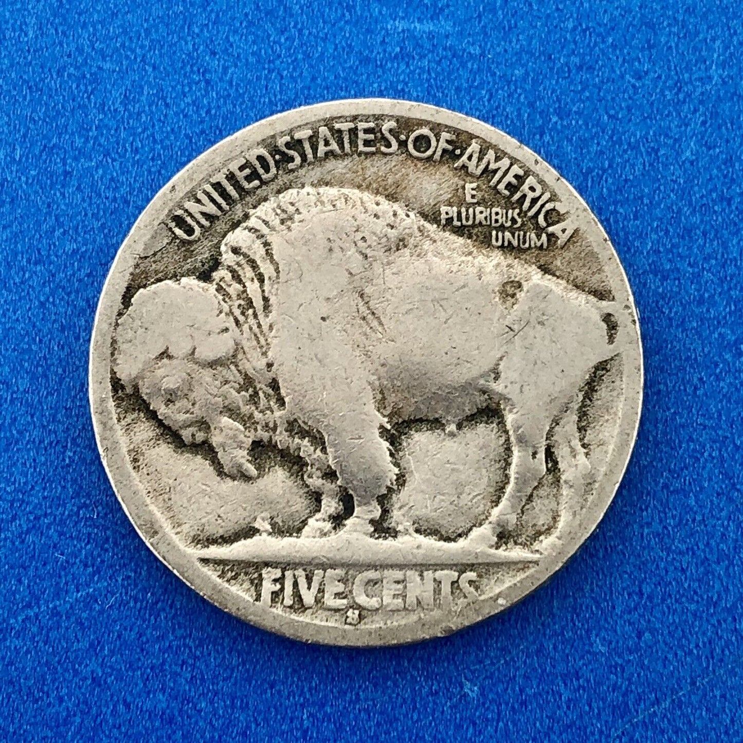 1918 S Indian Head Buffalo Nickel Better Key Scarce San Francisco Mint Coin