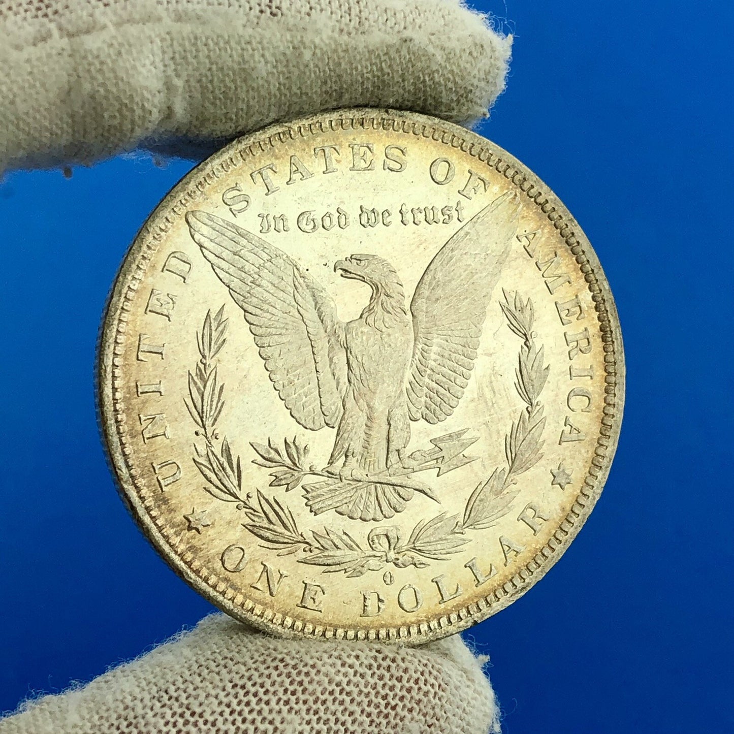 1883 O Morgan Silver Dollar $1 Better Rare Key New Orleans Mint Coin BU Toning