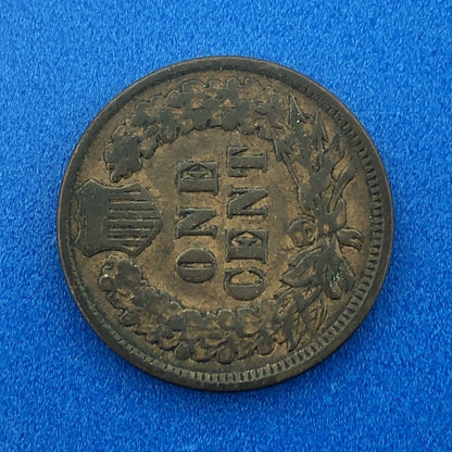 1891 Indian Head One Cent Penny Type 3 Bronze Better Key Philadelphia Coin
