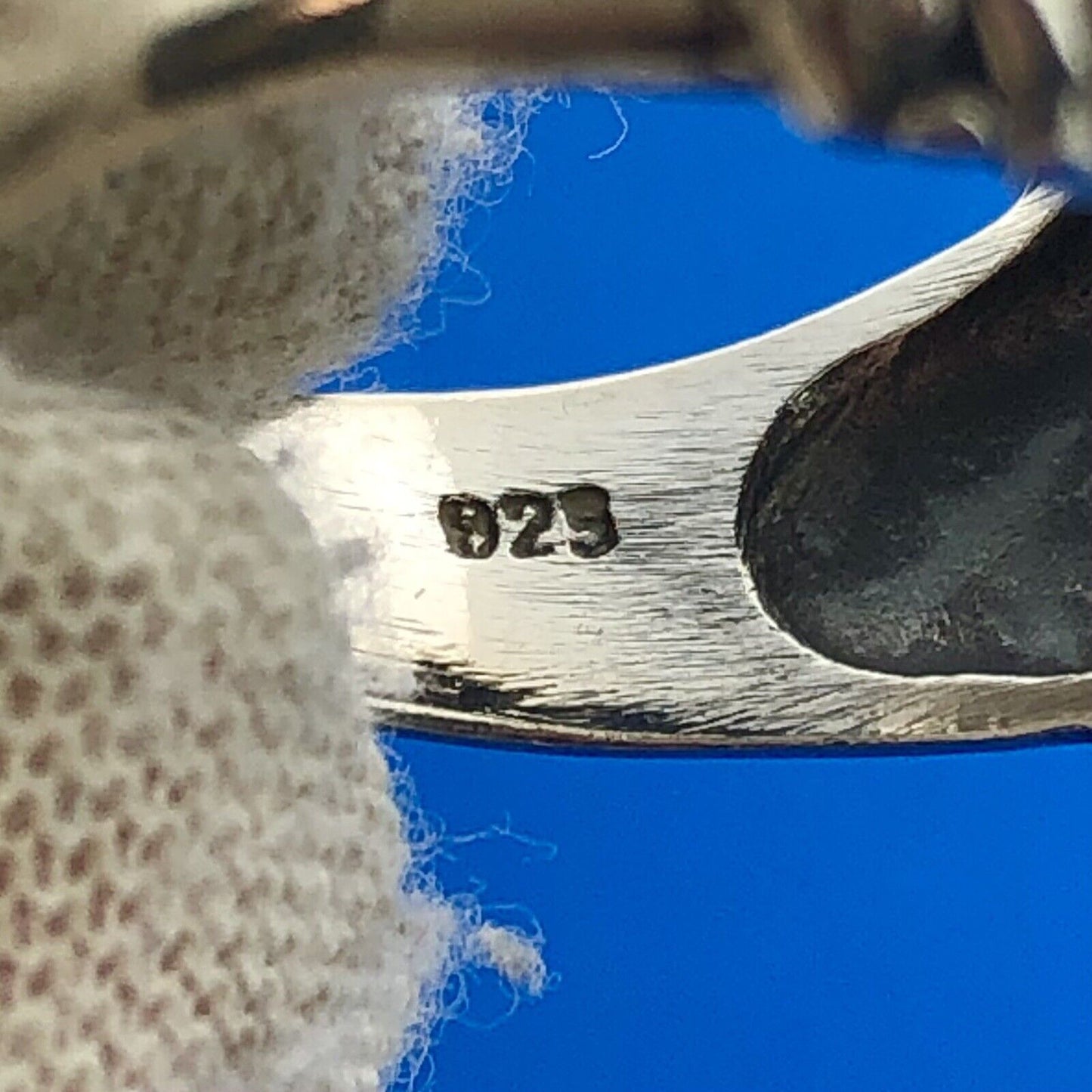 Sterling Silver 925 Red Banded Jasper Scroll Bead Work Statement Bar Dome Ring