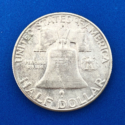 1948 D Franklin Silver Half Dollar Better Key First Year Series Denver Mint Coin