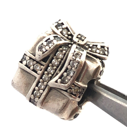 Retired PANODRA 925 Sterling Silver CZ Sparkling Surprise Gift Charm 791400CZ