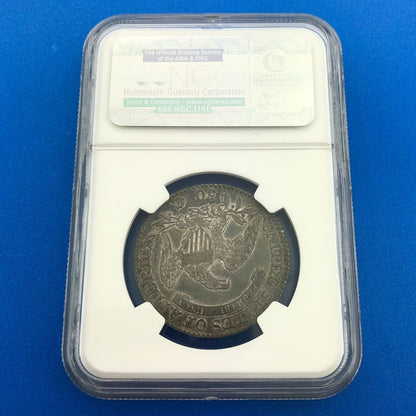 1824 Capped Bust Silver Half Dollar 50c Lettered Edge NGC XF45 Early US Coin