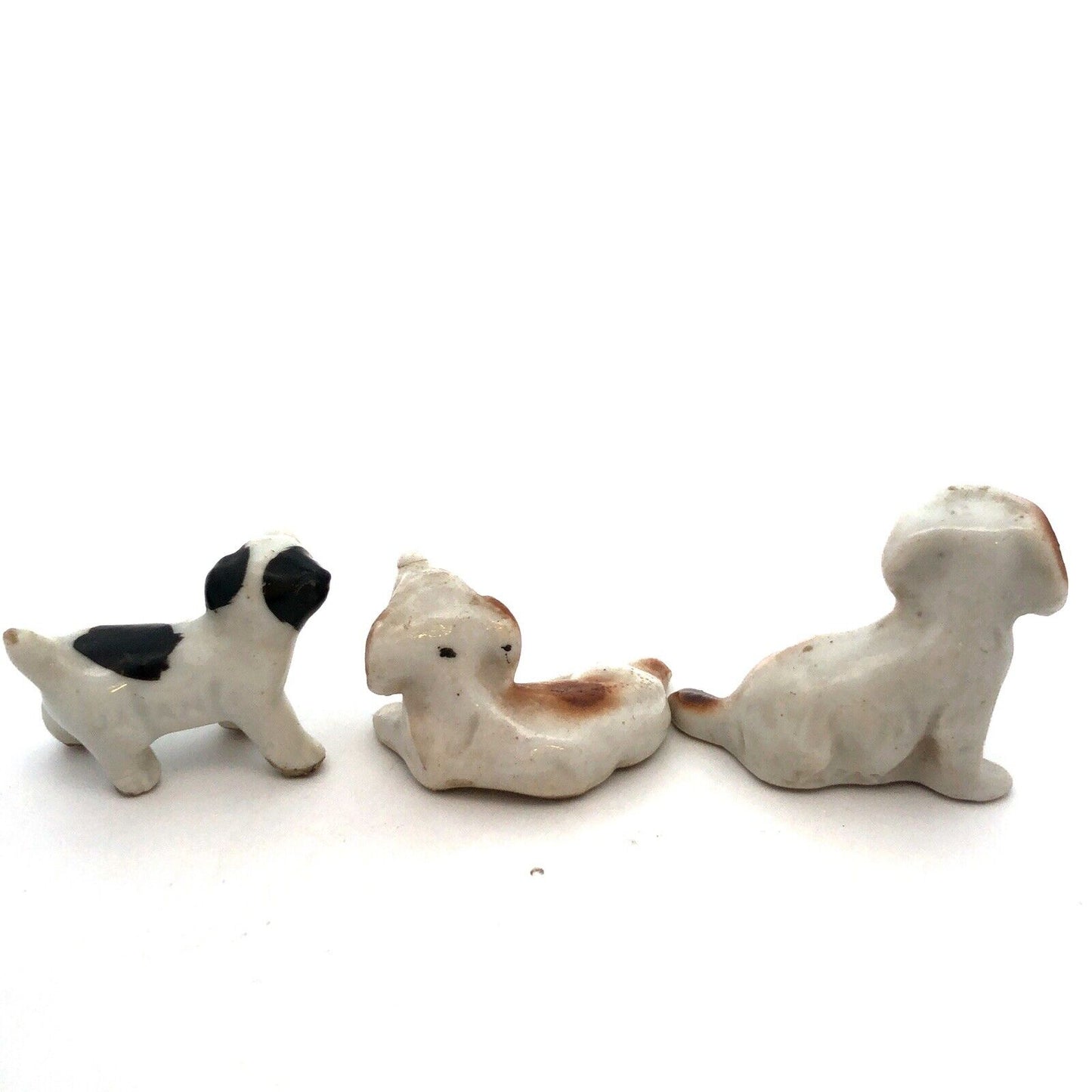 1940's Japan Lot of 14 Pcs Ceramic Miniature Hand Painted Animal Figurines