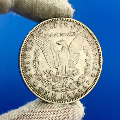 1888 O Morgan Silver Dollar $1 Better Rare Key New Orleans Mint Coin AU Details